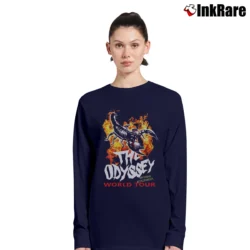 Women’s Topman Odyssey Graphic Long-Sleeve Top in navy | Sleek, Versatile, All-Season