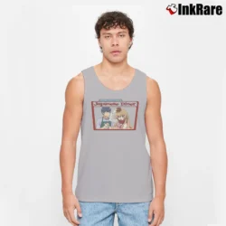 Men’s Toradora Anime Diner Graphic Tank Top in sport grey | Breathable, Active-Friendly Design