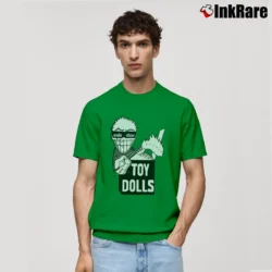 Men’s Toy Dolls Idle Gossip Punk Rock Classic T-Shirt in irish green | Soft, Breathable Everyday Wear