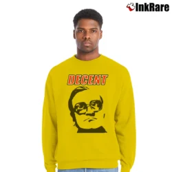 Men’s Trailer Park Boys Bubbles Decent Crewneck Sweatshirt in yellow | Cozy Fabric, Clean Style