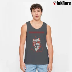 Men’s Trailer Park Boys Ricky Smokes Tank Top in charcoal | Breathable, Active-Friendly Design