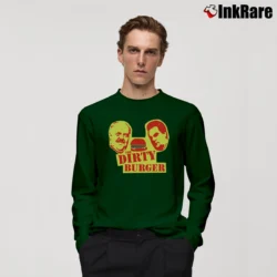 Men’s Trailer Park Phil Dirty Long-Sleeve Shirt in forest green | Sleek, Lightweight, Year-Round Wear