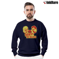 Men’s Trailer Park Phil Dirty Crewneck Sweatshirt in navy | Cozy Fabric, Clean Style