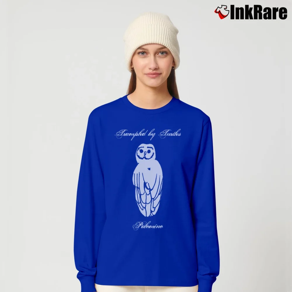 Women’s Trampled By Turtles Logo Long-Sleeve Top in royal blue | Sleek, Versatile, All-Season