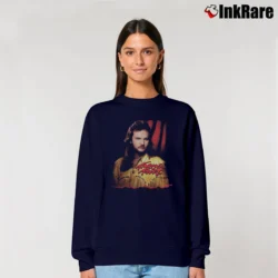 Women’s Travis Tritt Country Music Relaxed Sweatshirt in navy | Soft, Laid-Back Vibe