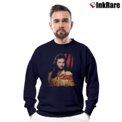 Men’s Travis Tritt Country Music Crewneck Sweatshirt in navy | Cozy Fabric, Clean Style