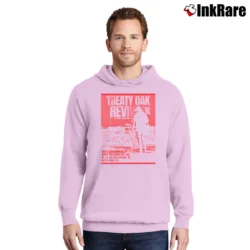 Men’s Treaty Oak Revival 2024 Tour Pullover Hoodie in light pink | Cozy, Durable, Modern Fit