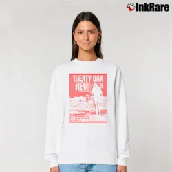 Women’s Treaty Oak Revival 2024 Tour Relaxed Sweatshirt in white | Soft, Laid-Back Vibe