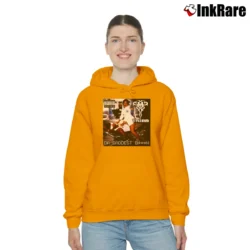 Women’s Trina Da Baddest Hip Hop Rap Cozy Hoodie in orange | Warm, Structured, Stylish