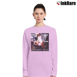 Women’s Trina Da Baddest Hip Hop Rap Long-Sleeve Top in light pink | Sleek, Versatile, All-Season