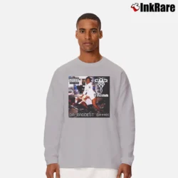 Men’s Trina Da Baddest Hip Hop Rap Long-Sleeve Shirt in sport grey | Sleek, Lightweight, Year-Round Wear