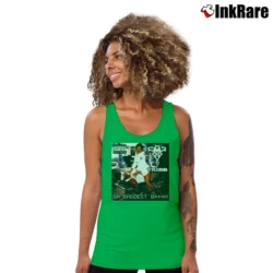 Women’s Trina Da Baddest Hip Hop Rap Tank Top in irish green | Lightweight, Movement-Friendly