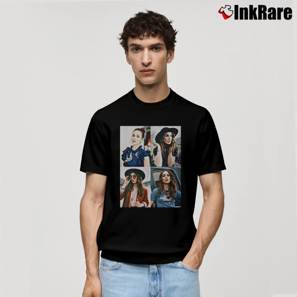 Men’s Troian Bellisario Collage Classic T-Shirt in black | Soft, Breathable Everyday Wear