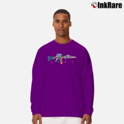 Men’s Tropo Gang Savage Tacticians Long-Sleeve Shirt in purple | Sleek, Lightweight, Year-Round Wear