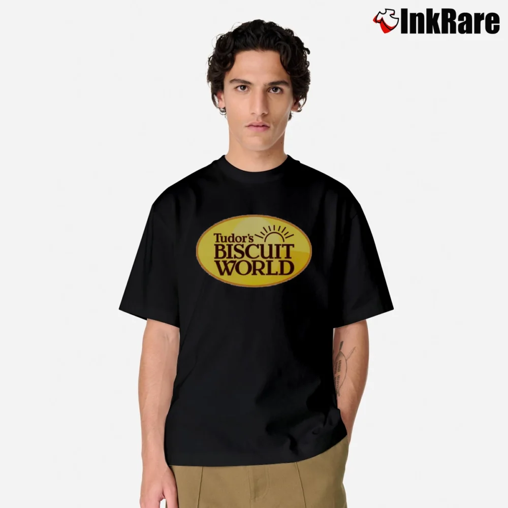 Men’s Tudor's Biscuit World Casual Classic T-Shirt in black | Soft, Breathable Everyday Wear