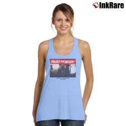 Women’s Tupac Shakur Trust Nobody for Hip Hop Fans Tank Top in light blue | Lightweight, Movement-Friendly