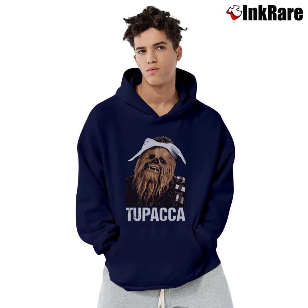 Men’s Tupacca Graphic Pullover Hoodie in navy | Cozy, Durable, Modern Fit