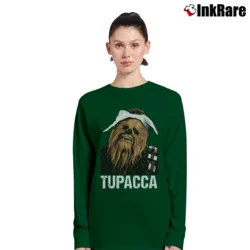 Women’s Tupacca Graphic Long-Sleeve Top in forest green | Sleek, Versatile, All-Season