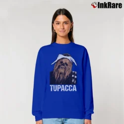 Women’s Tupacca Graphic Relaxed Sweatshirt in royal blue | Soft, Laid-Back Vibe