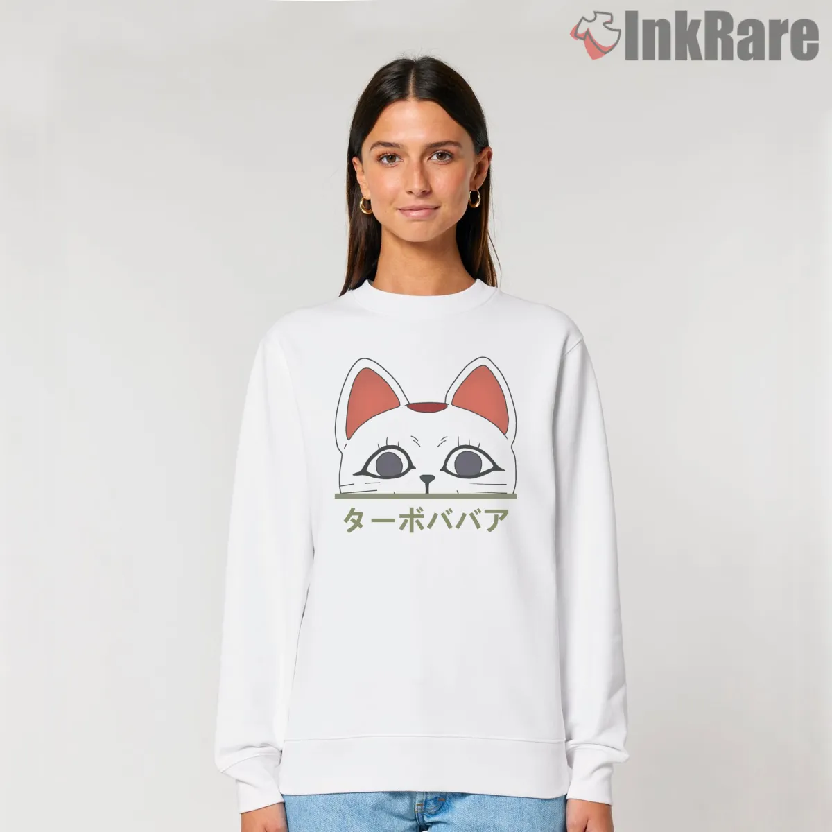 Turbo Granny Cat Face Minimal Manga Dandadan Shirt Turbo Granny Cat Face Minimal Manga Dandadan Shirt on graphic shirt for women graphic tee