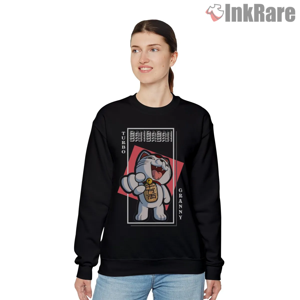 Turbo Granny Cat Spirit Punch Anime Shirt Turbo Granny Cat Spirit Punch Anime Shirt on graphic shirt for women graphic tee