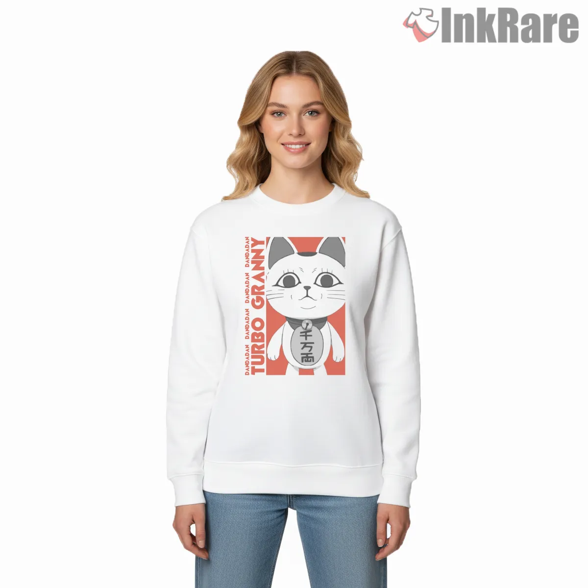 Turbo Granny Lucky Cat Minimal Dandadan Shirt Turbo Granny Lucky Cat Minimal Dandadan Shirt on graphic shirt for women graphic tee