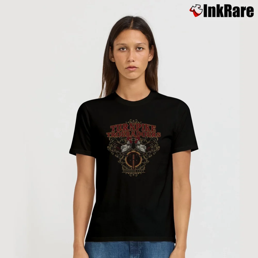 Women’s Turnpike Troubadours Signature T-Shirt in black | Soft, Flattering Fit