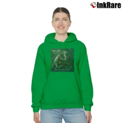 Women’s Twilight Force Dawn Of The Dragonstar Metal Cozy Hoodie in irish green | Warm, Structured, Stylish