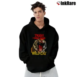 Men’s Tygers Of Pan Tang Wild Cat 1980 Pullover Hoodie in black | Cozy, Durable, Modern Fit