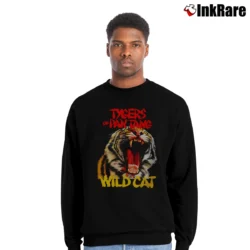 Men’s Tygers Of Pan Tang Wild Cat 1980 Crewneck Sweatshirt in black | Cozy Fabric, Clean Style