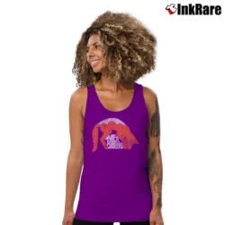 Women’s Tyler Childers Country Music Tank Top in purple | Lightweight, Movement-Friendly