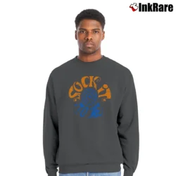 Men’s Tyler Durden Fight Club Chuck Crewneck Sweatshirt in charcoal | Cozy Fabric, Clean Style