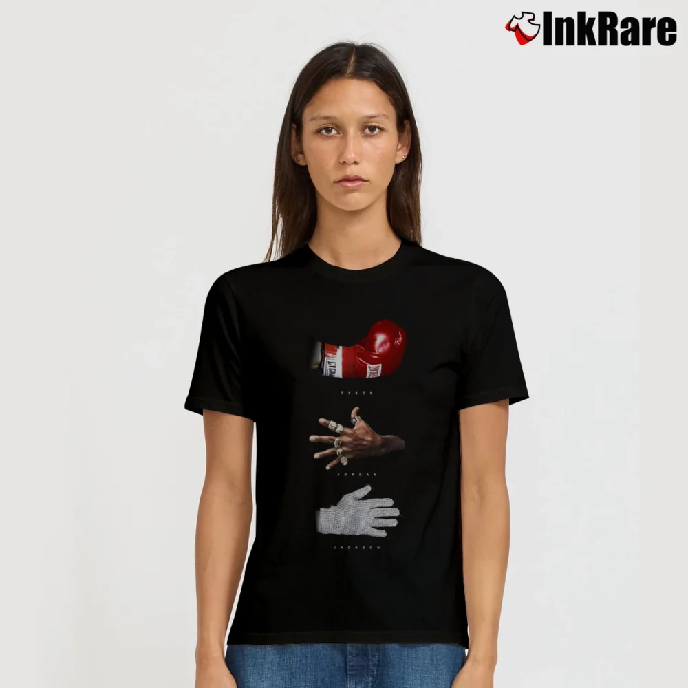 Women’s Tyson Jordan Jackson Fan Art Signature T-Shirt in black | Soft, Flattering Fit