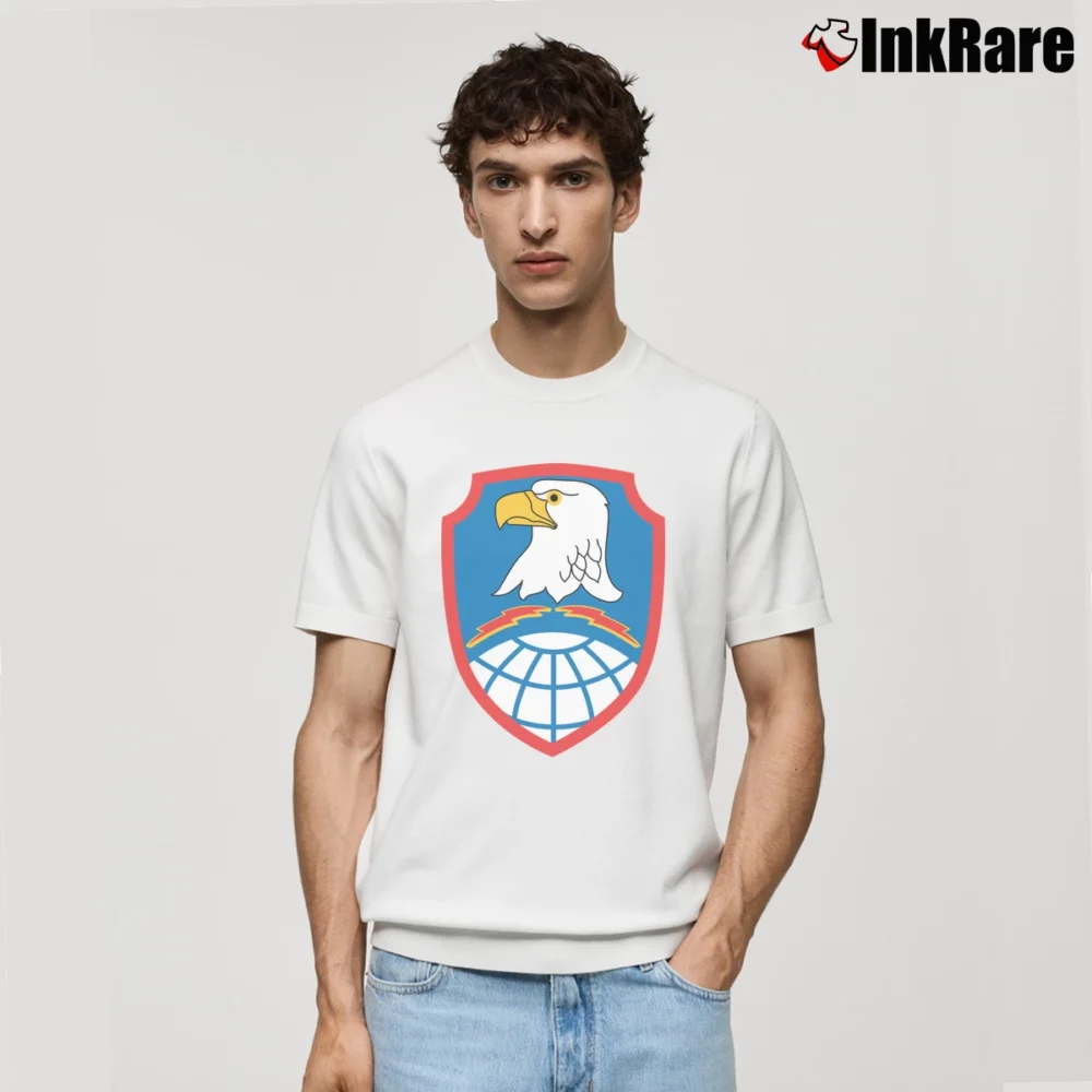 Men’s U.S. Army Space and Missile Defense Classic T-Shirt in white | Soft, Breathable Everyday Wear