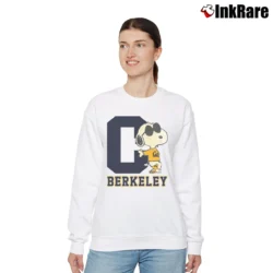 Women’s UC Berkeley Snoopy Relaxed Sweatshirt in white | Soft, Laid-Back Vibe