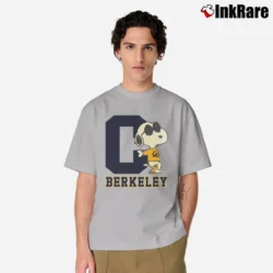 Men’s UC Berkeley Snoopy Classic T-Shirt in sport grey | Soft, Breathable Everyday Wear