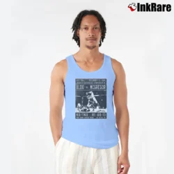 Men’s UFC 194 Aldo Vs McGregor Tank Top in light blue | Breathable, Active-Friendly Design