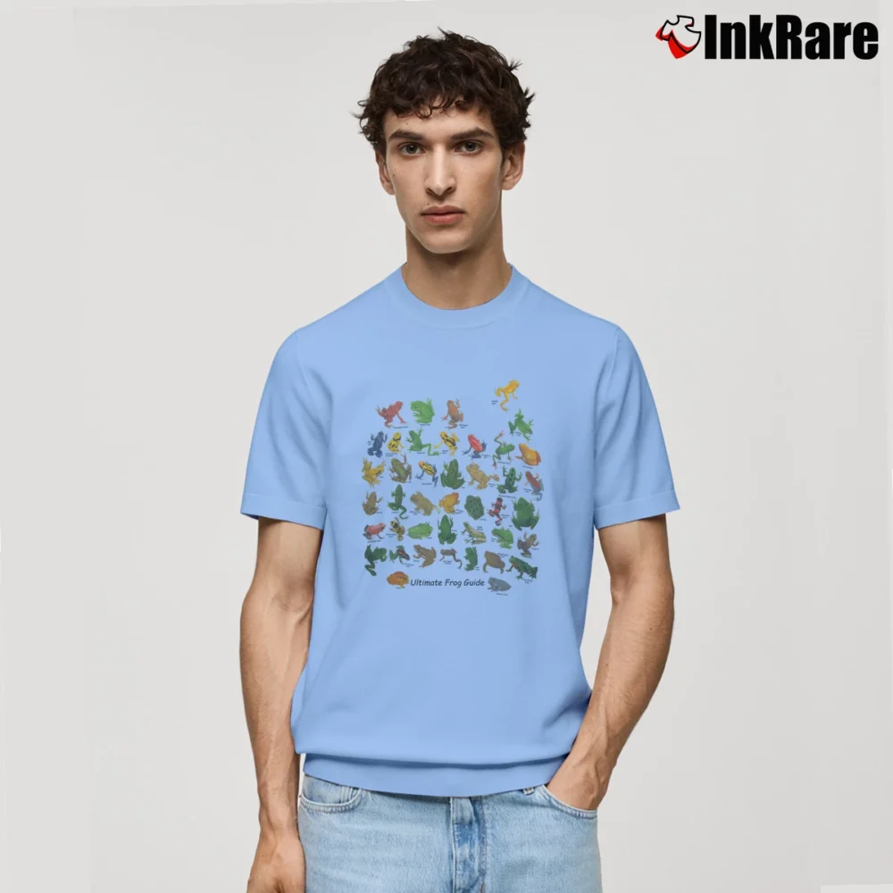Men’s Ultimate Frog Guide Classic T-Shirt in light blue | Soft, Breathable Everyday Wear