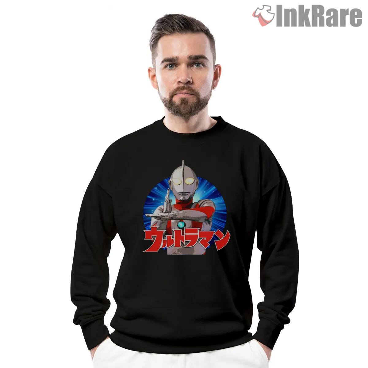 Ultraman Classic Beam Attack Portrait Shirt Ultraman Classic Beam Attack Portrait Shirt on graphic shirt for men graphic tee