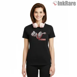 Ultraman Dynamic Flying Punch Hero Shirt on black short sleeve shirt for women graphic tee