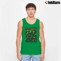 Men’s Umbreon Pokemon Retro Custom Graphic Tank Top in irish green | Breathable, Active-Friendly Design