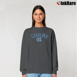 Women’s UNC North Carolina Tar Heels Relaxed Sweatshirt in charcoal | Soft, Laid-Back Vibe