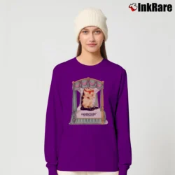 Women’s Undercover Cat Graphic Long-Sleeve Top in purple | Sleek, Versatile, All-Season