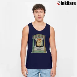 Men’s Undercover Cat Graphic Tank Top in navy | Breathable, Active-Friendly Design