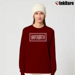 Women’s Underoath Band Logo Long-Sleeve Top in maroon | Sleek, Versatile, All-Season