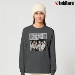 Women’s Underoath Band Members Long-Sleeve Top in charcoal | Sleek, Versatile, All-Season