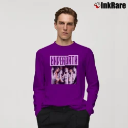 Men’s Underoath Band Members Long-Sleeve Shirt in purple | Sleek, Lightweight, Year-Round Wear