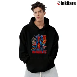 Men’s Union Jack The Invaders 1970s Marvel Comics Pullover Hoodie in black | Cozy, Durable, Modern Fit