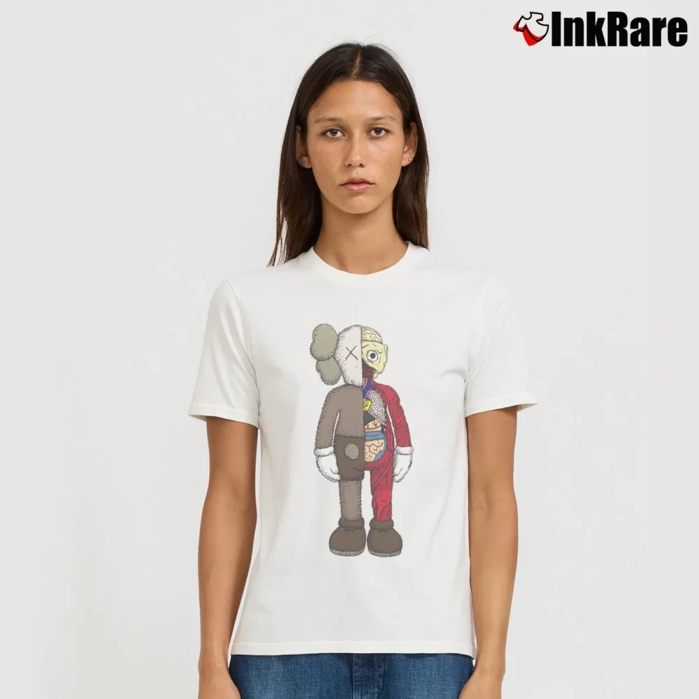 Women’s Uniqlo Kaws Collection White Graphic Signature T-Shirt in white | Soft, Flattering Fit