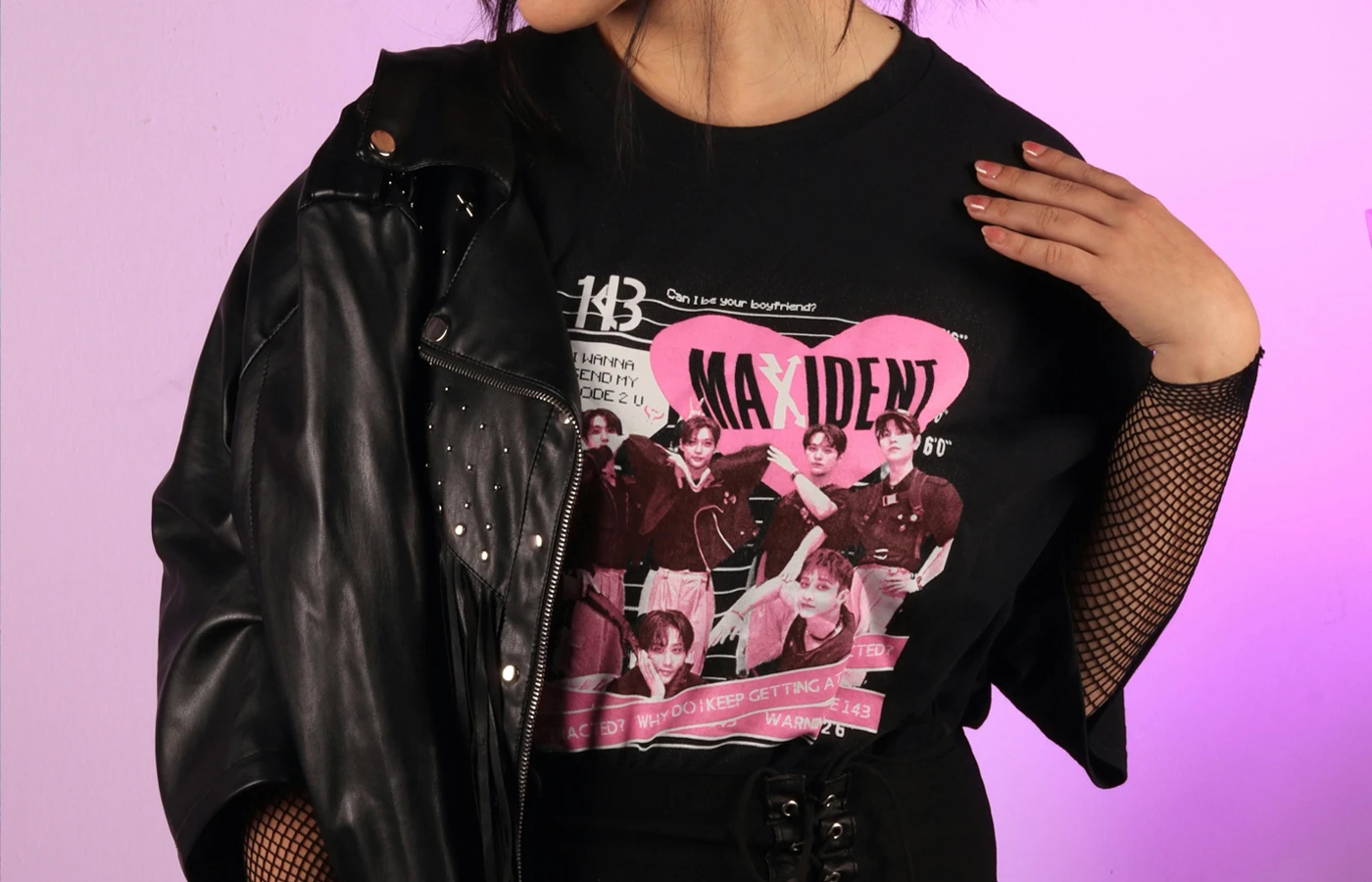 unisex graphic t shirts layered with jackets